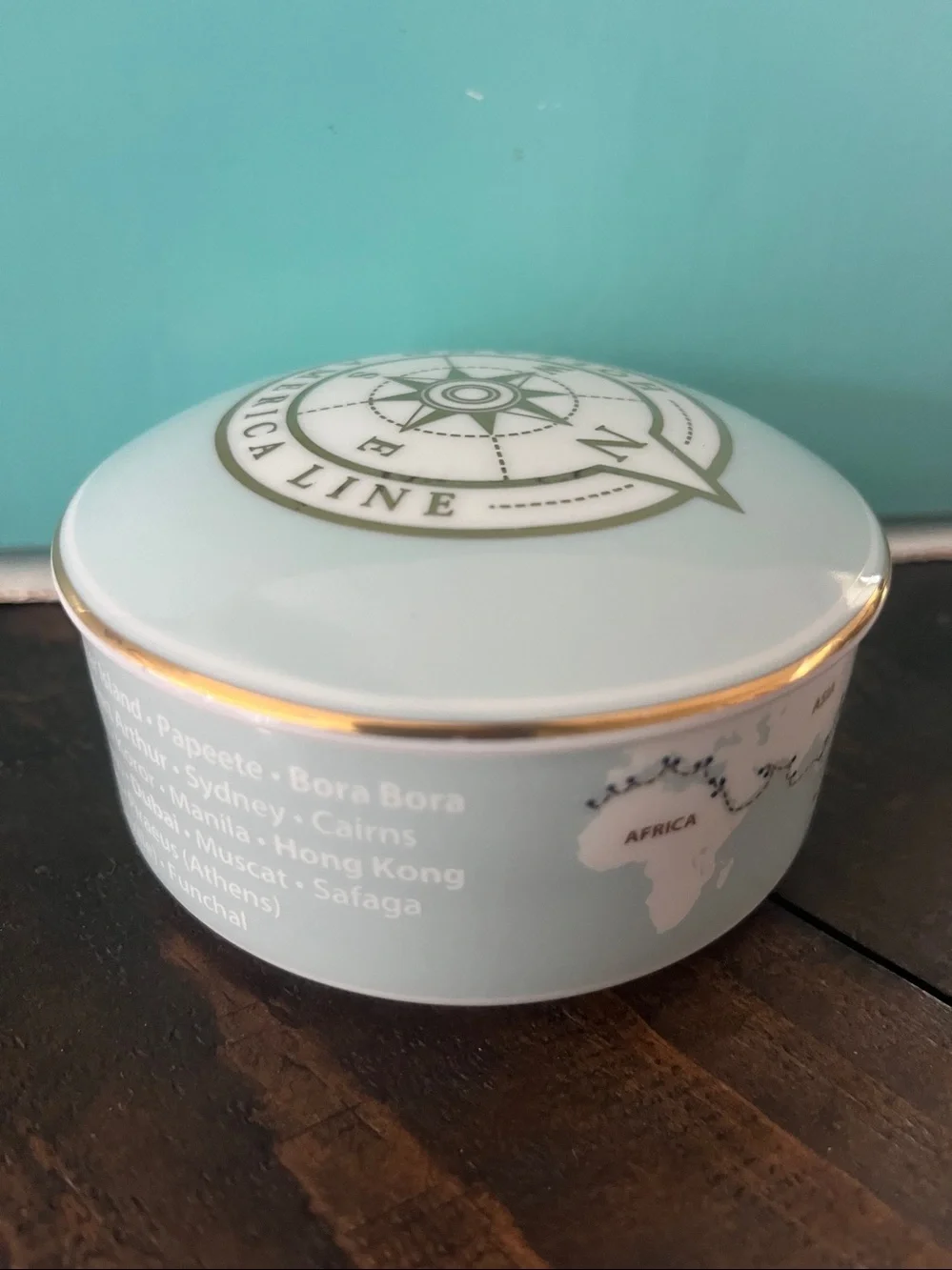 Tiffany & Co. Trinket Box Japan 2011 Holland America line